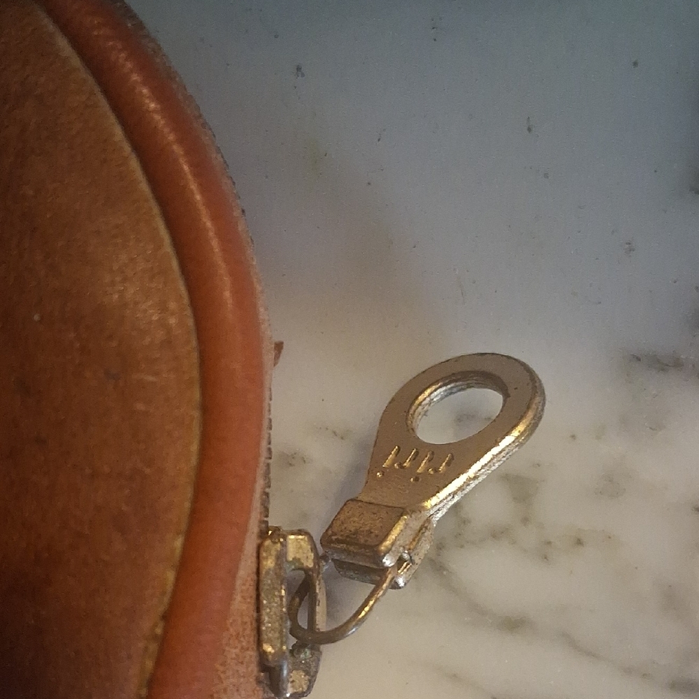 Dooney & Bourke Brown Leather Coin Purse - Picture 6 of 12